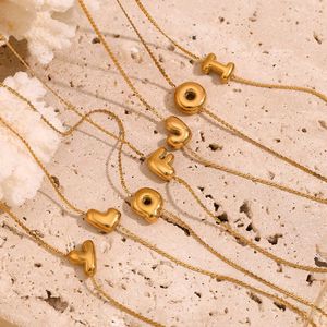 Pulsera Sencilla y Moderna de Acero Inoxidable Chapada en Oro con Letra Inicial <span class=keywords><strong>S</strong></span> y Cadena Delgada - Regalo - Product Image 1