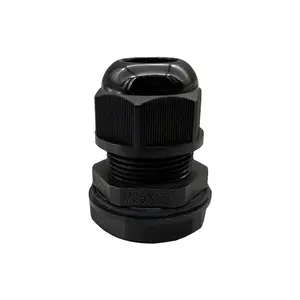 ip68 nylon cable glands m12SA m20SA m25SA m32SA m20*1.5 waterproof plastic cable gland cable gland plastic size with lock nut