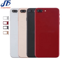 Coque arrière complète avec batterie pour iPhone 8 Plus, corps en aluminium