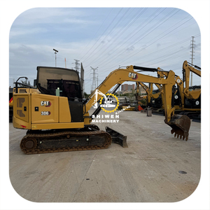 Original Paint Used Cat 306 Excavator C2.4 Engine 6ton Mini Digger 31kw Power 0.25m³ Bucket Capacity Popular Model cat306 cat307 - Product Image 1
