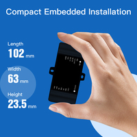 Controlador de Acceso para Puerta Inalámbrico Thinmoo BC220 WiFi/4G con Salida Wiegand 26/34, Pantalla LCD y Almacenamiento en Tarjeta de Memoria