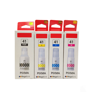 Encre de recharge GI-41 GI41 pour <span class=keywords><strong>Canon</strong></span> PIXMA G1420 G2420 G2460 G3420 G3460 – Qualité équivalente OEM – Remplacement PGBK - Product Image 1