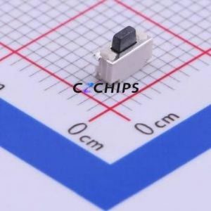 TSA245G00D-250 Tactile Switch SMD Switch Single Pole Single Throw Rectangle Button 2.5N Horizontal Mount - Product Image 1