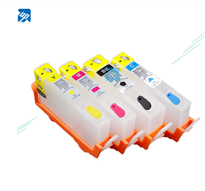 Cartouche d'encre de rechange rechargeables pour <span class=keywords><strong>HP</strong></span> 655, avec puce permanente, pour <span class=keywords><strong>Deskjet</strong></span> 3525, 4615, 4625, <span class=keywords><strong>5525</strong></span>, 6525, livraison gratuite - Product Image 1