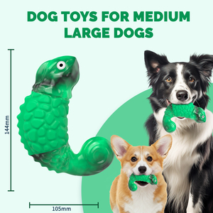 Nouveaux jouets pour chiens personnalisés, <span class=keywords><strong>jouet</strong></span> à mâcher durable pour chiens, forme de caméléon, jouets à mâcher qui couinent pour chiens - Product Image 6