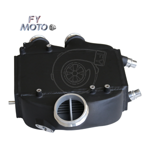 Intercooler di carica ad alte prestazioni <span class=keywords><strong>M</strong></span> per motore BMW M3 M4 S55 nero - Product Image 3