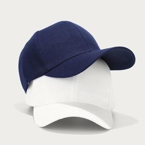 Cappellino con Visiera Curva in Tinta Unita, Stile Baseball Street Hip Hop, Artistico Vintage, Semplice e Fresco, alla Moda - Product Image 2