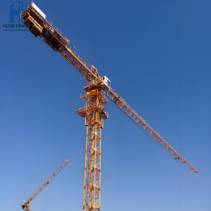 Grue à tour Chine marque 10 tonnes 12ton 7020 grue à tour topless grue de construction - Product Image 1