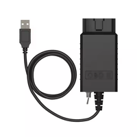 Cable USB ELM 327 compatible con For-scan, modificado para Ford con interruptor, chip PIC18F25K80 CH340, convertidor HS-CAN y MS-CAN, escáner OBD2