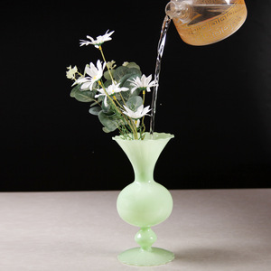 European-style Flower Arrangement Vintage <strong>Black</strong> <strong>Decorative</strong> Item Dining <strong>Table</strong> in the Living Room - Product Image 2