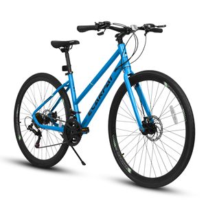 Bicicleta Híbrida de Carretera para Adulto DB A28250 700C 21 Velocidades Marco de Acero al Carbono Frenos de Doble Disco Varios Colores Bicicleta de Ruta MTB de 21 Velocidades - Product Image 3