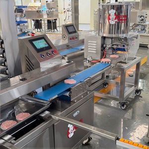 เครื่องทำเบอร์เกอร์ไส้เนื้อ ราคาโรงงาน เครื่องกดเนื้อสำหรับทำพายเนื้อ - Product Image 2