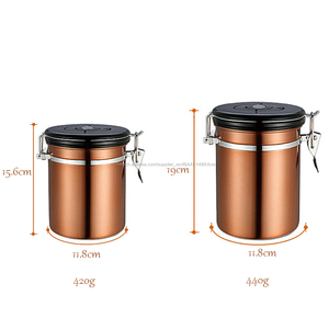 Café avec Cadran Dateur et à sens Unique CO2 Purgeur Premium <span class=keywords><strong>Airscape</strong></span> Récipient À Café avec gratuit - Product Image 5