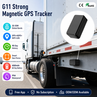 Pelacak GPS Mobil Nirkabel Tahan Air 6000mAh Daya Tahan Lama Perangkat Pelacakan Waktu Nyata untuk Truk Kontainer Taksi Barang Bawaan Aset