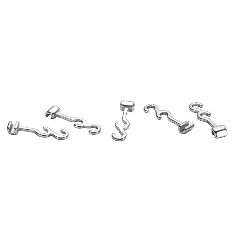 Double question mark hook, left, 10Pcs