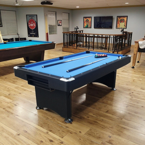7ft cổ điển nhà Snooker bi-a trò chơi bảng Chất lượng cao gấp bàn bi-a với bóng trở lại Ngân Sách thân thiện và giá rẻ - Product Image 1