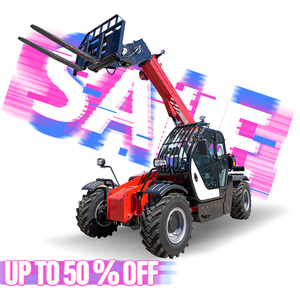 מלגזה טלסקופית מתקפלת עם מצלמה, מונעת בדיזל, מאושרת על ידי ה-EPA, משומשת. - Product Image 2