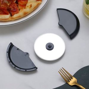 Cortador de Pizza Personalizado de Acero Inoxidable, Cortador de Pizza Redondo con Logotipo - Product Image 2