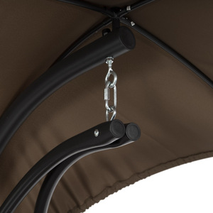 Chaise suspendue créative pour jardin, patio, véranda, <span class=keywords><strong>hamac</strong></span> d'extérieur et d'intérieur, <span class=keywords><strong>avec</strong></span> support pour <span class=keywords><strong>toit</strong></span> - Product Image 2