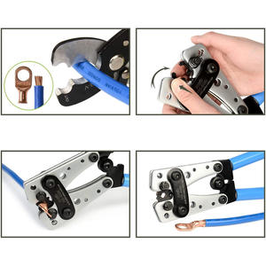 手動チューブ銅圧着工具油圧圧着プライヤーアルミ端子圧着ケーブルカッター付き - Product Image 4