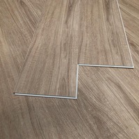 Suelos de Vinilo de Lujo Residenciales de Shandong, Resistentes al Fuego y al Agua, Color Gris Roble, Sistema de Clic Unilin, 6 mm, PVC, SPC