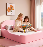 Ensemble de canapé-lit double pliable pour enfants - Canapé-lit moderne en mousse, spacieux, personnalisable en couleur