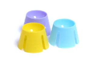 Plastic Dappen Dish Disposable Mixing Bowl Small Soaking Cup Multi-purpose For Dental Nails Acrylic Tattoo Shanghai Provided HN