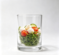 Gobelets à salade en verre transparent, coupes individuelles pour parfait, coupes à dessert aux fruits, récipients de service réutilisables pour mariage