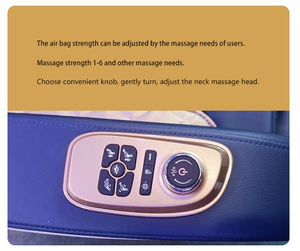 Silla de masaje de gravedad cero 3D de cuerpo completo de masaje sueco de Masaje Tailandés - Product Image 2