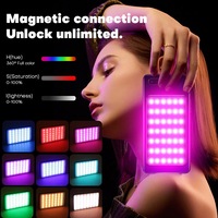 M20RGB Portable Mini RGB Pleine Couleur LED Lumière de Remplissage 2000MAH Poche Taille Caméra Vidéo Lampe Plafond Tube Éclairage pour la Photographie