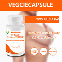 Cápsulas de aumento de senos de etiqueta privada Suplementos dietéticos de hinojo de vitamina C sin gluten Cápsulas reafirmantes de senos