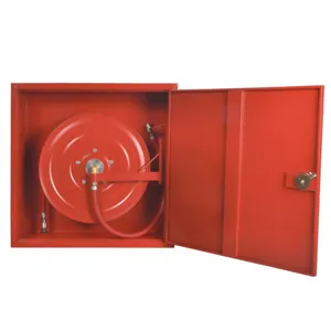 Steel Type Fire Hose Reel with Box for Outdoor Fire Fighting