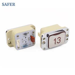 Bouton poussoir d'ascenseur LG <span class=keywords><strong>Sigma</strong></span> AK24 MTD260 KA141 A4J10136 Taille 30mm * <span class=keywords><strong>40mm</strong></span> DC24V Lumière rouge - Product Image 2