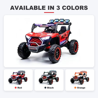 Voiture électrique tout-terrain pour enfants, buggy UTV 4x4, télécommandée, alimentée par batterie, pour les enfants de 2 à 7 ans