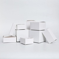 Boîtes d'expédition en carton recyclable pour cosmétiques, huiles essentielles, rouges à lèvres et crèmes pour le visage, avec gaufrage