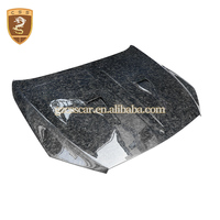 Actualización a los kits de cuerpo de fibra de carbono estilo MSY para Mercedes Bens Clase S W222 S63 Kit de cuerpo de Alerón trasero de ventilación lateral de labio delantero