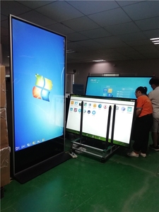 43 inch cảm ứng điện dung LCD kỹ thuật số biển màn hình quảng cáo treo tường cho sân bay phòng triển lãm phương tiện truyền thông sử dụng bức tường video - Product Image 6