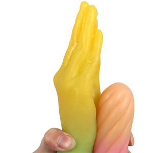 LUUK-7032 Double-headed Pseudo-shaped Penis Rounded Head with Twill Classic and Unchanged Palm Shape <strong>Lesbian</strong> <strong>for</strong> <strong>Strap</strong> <strong>on</strong> Dildo - Product Image 2