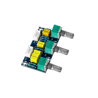 Module amplificateur de tonalité passif XH-M802, préamplificateur, réglage des fréquences basses et hautes, carte PCB électronique DIY, alimentation CC