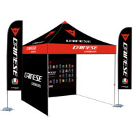 Carpa de 5x5 pies (1.5x1.5m) para Bodas, Resistente al Fuego, con Estructura de Acero, Plegable, con Logotipo, para Ferias Comerciales, Venta al por Mayor
