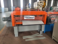 Niveleuse/drogeuse de tôles métalliques à commande PLC automatique de haute précision, entraînée par moteur