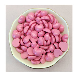 Colore misto della caramella amore cuore Flatback resina cabochon Mini adorabile cuore melma Charms per Nail Art Scrapbooking decorazione - Product Image 6
