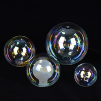 Globe en verre borosilicate transparent de couleur arc-en-ciel, fabriqué à la main, pour ampoule G9, couvercle de lampe pour luminaire de plafond intérieur