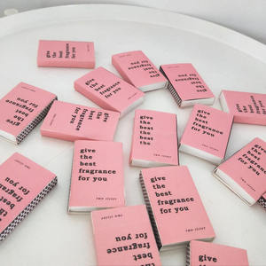 أعواد ثقاب آمنة وعصرية وصديقة للبيئة، علب ثقاب مخصصة، بالجملة، خشبية وردية للاستخدام المنزلي، بأسعار اقتصادية - Product Image 5