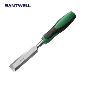 Ensemble de ciseaux à bois en acier Cr-V avec manche en plastique transparent 12-24 mm avec étui pour la menuiserie - Product Image 1