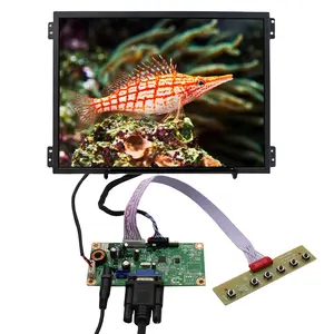 LCDディスプレイ10.4インチ1024X768画面10.4 "VS104T-004A明るさ600nitLCDパネル (VGALCDコントローラーボード付き)
