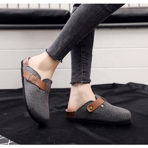 Women's <strong>Felt</strong> Slip-on Shoes Indoor Outdoor Comfort <strong>Clogs</strong> - Product Image 6