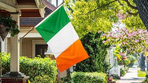 Personalizado 100% poliéster impresión 3x5ft <span class=keywords><strong>Norte</strong></span> <span class=keywords><strong>Irlanda</strong></span> país <span class=keywords><strong>bandera</strong></span> naranja verde blanco <span class=keywords><strong>bandera</strong></span> nacional irlandesa - Product Image 5