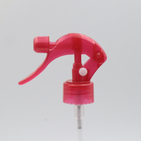 Pulvérisateur à gâchette en plastique rouge durable pour nettoyant liquide pour vitres de cuisine et salle de bain domestiques