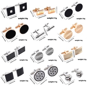 Thiết kế hiện đại rất nhiều cổ phiếu Cuff liên kết Para presente độc đáo thú vị của người đàn ông Khuy măng sét nối sơn Khuy măng sét - Product Image 6